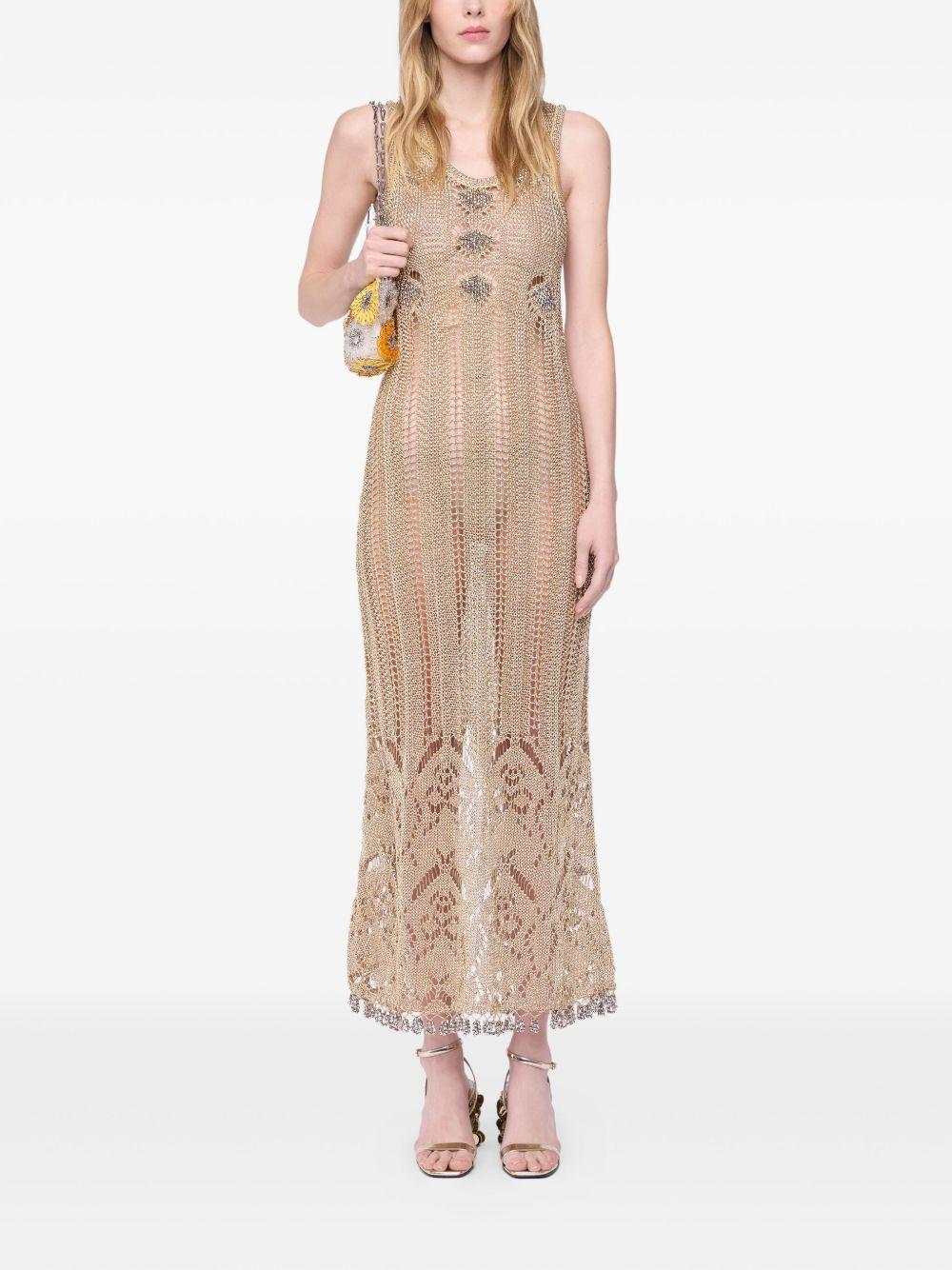 crochet midi dress Product Image