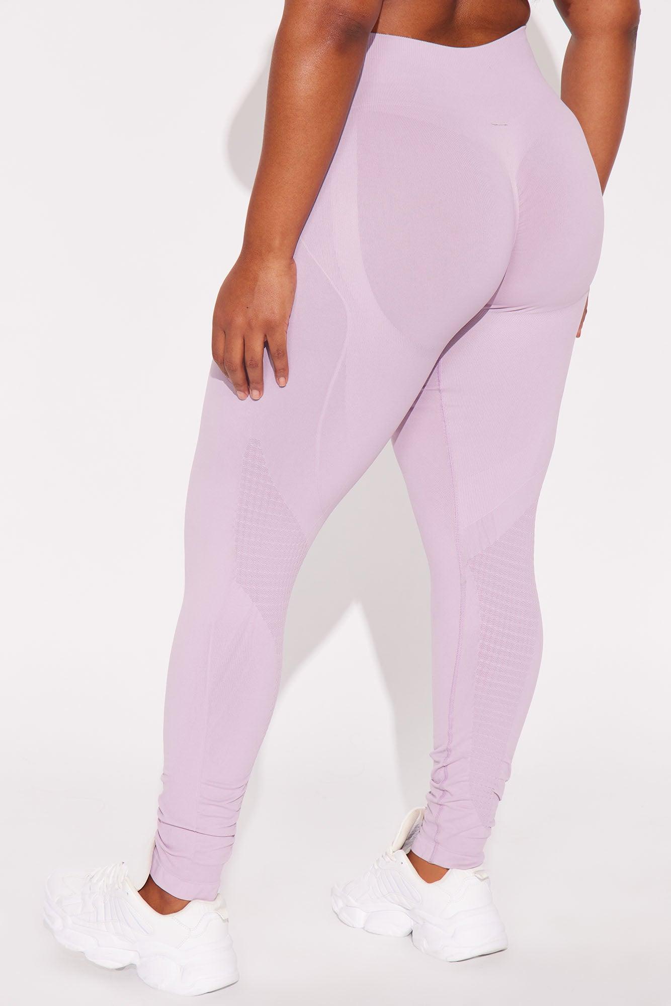 Catch A Break Seamless Active Legging - Lilac Product Image