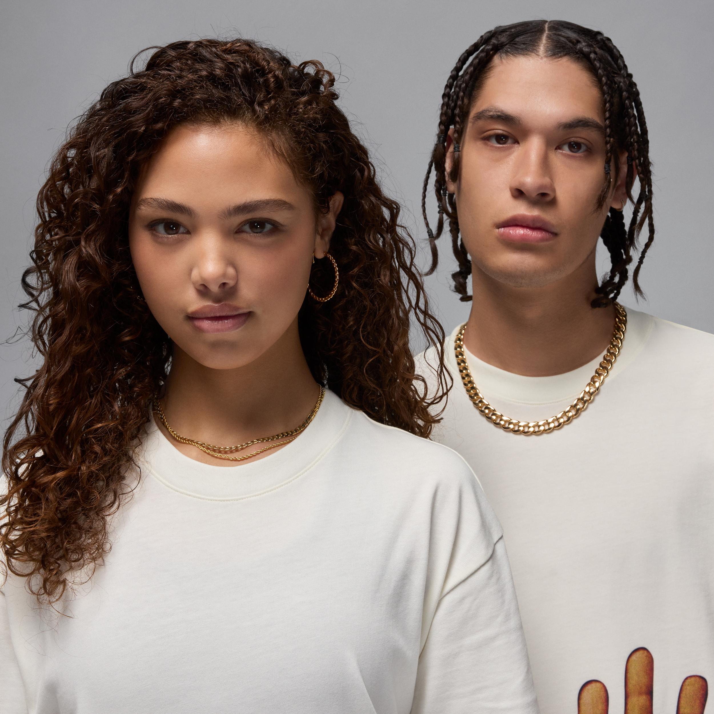 Jordan Mens Jordan Flight MVP 85 6 Rings Crew - Mens Sail/Black Product Image