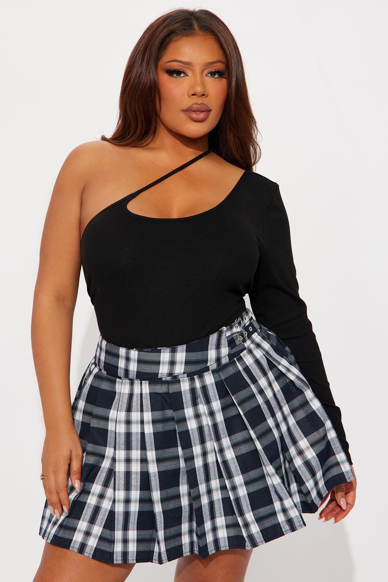 Outspoken One Shoulder Bodysuit - Black Female Product Image