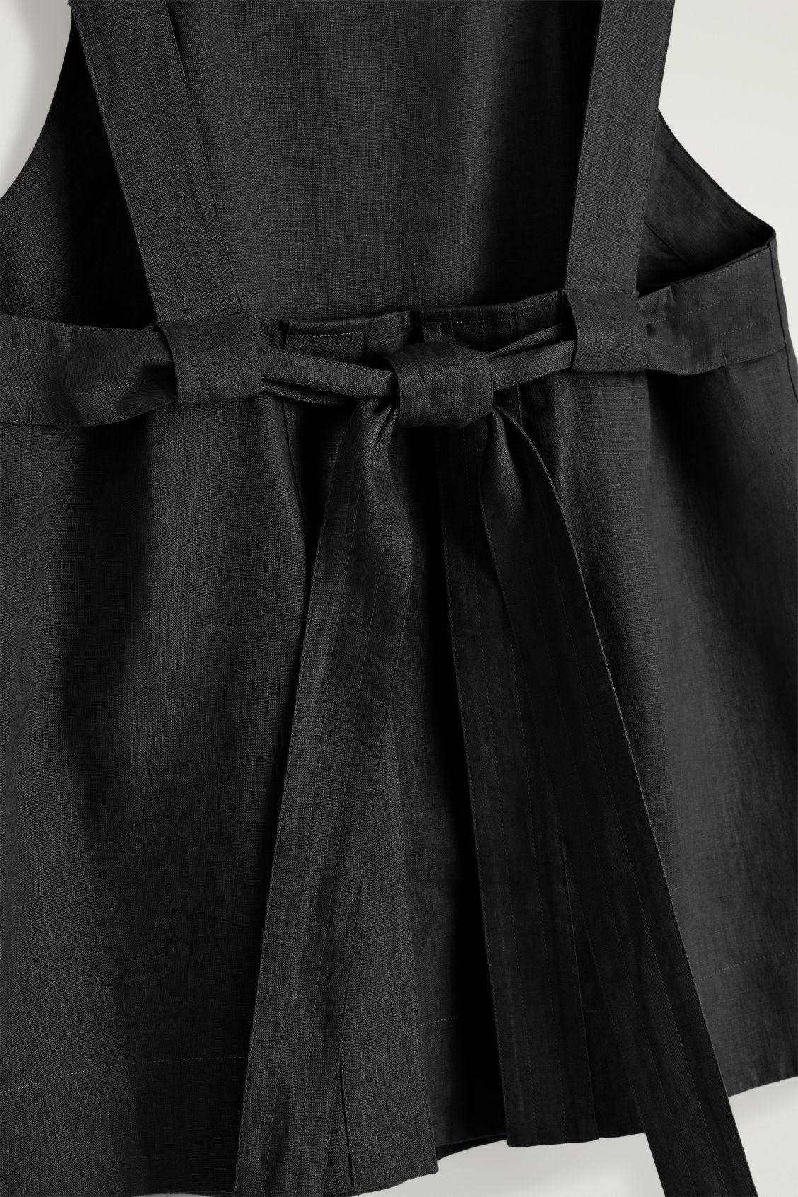 TIE-BACK LINEN TOP Product Image