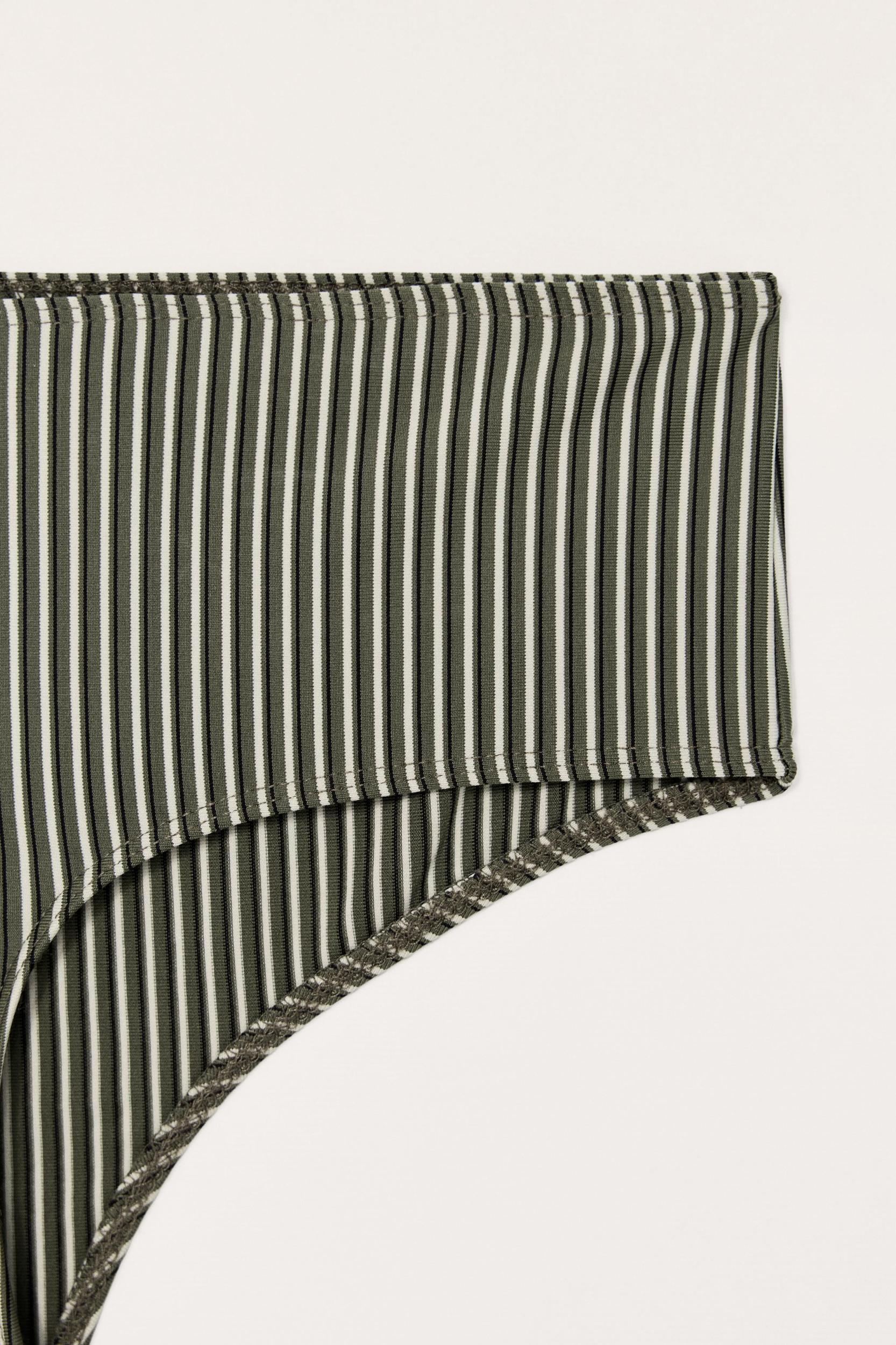 LIMITED EDITION STRIPED BIKINI BOTTOMS Product Image