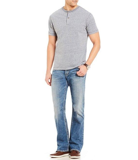 Silver Jeans Co. Craig Stretch Easy Fit Bootcut Medium Wash Jeans Product Image