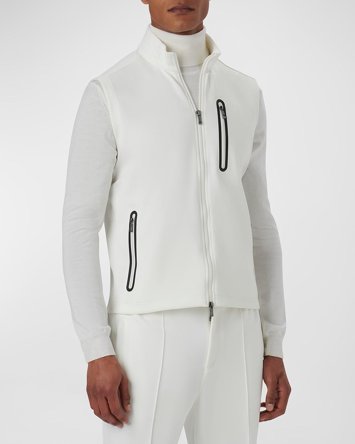 Mens Mock-Neck Knit Vest Product Image