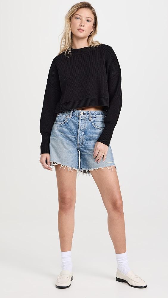 Free People Easy Street Crop Pullover Sweater | Shopbop Product Image
