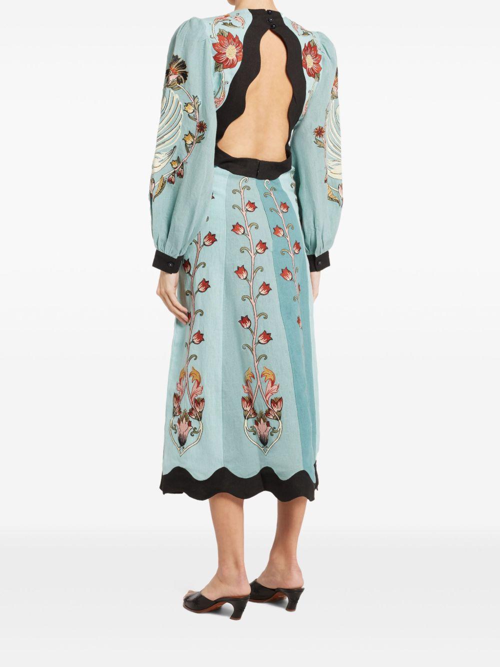 Flowing Beauty midi dress Product Image