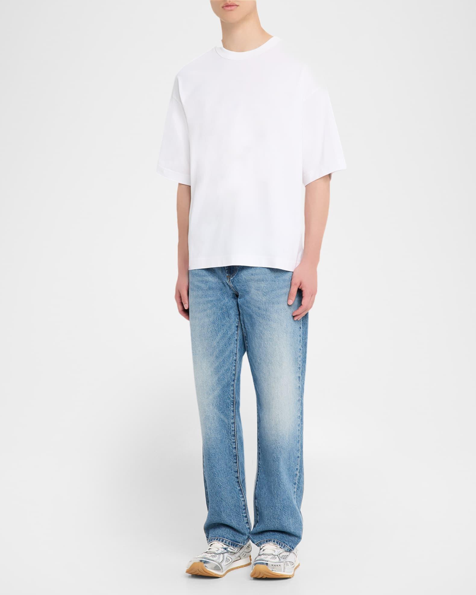 Men's Mercerized Jersey Crewneck T-Shirt Product Image