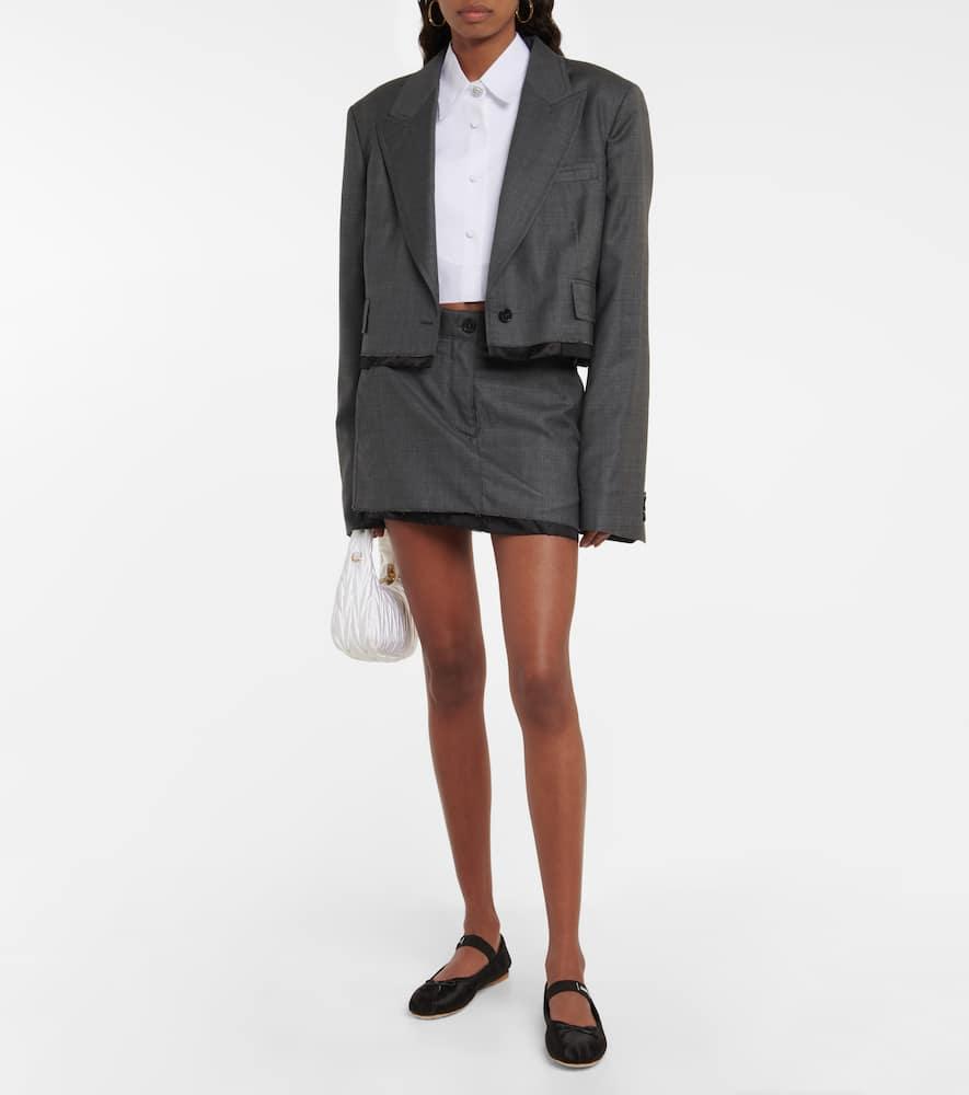 logo-strap ballerina shoes Product Image