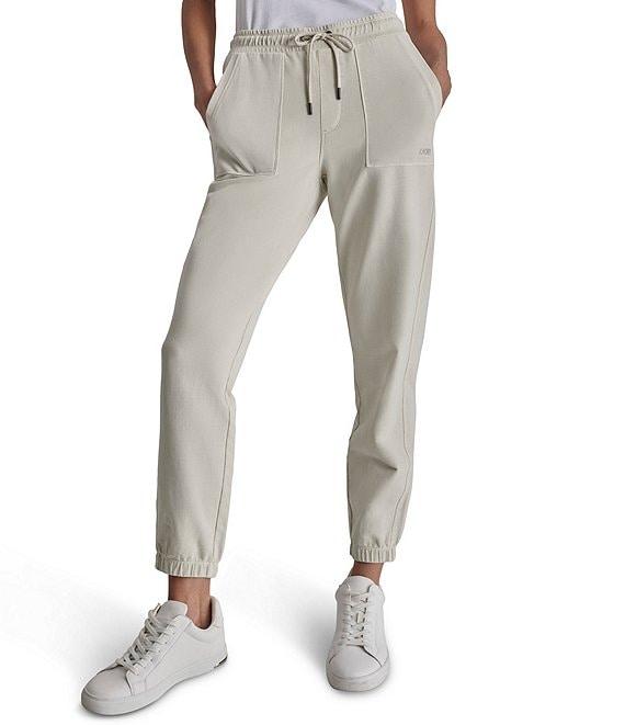 DKNY by Donna Karan Smocked Waistband Joggers Product Image
