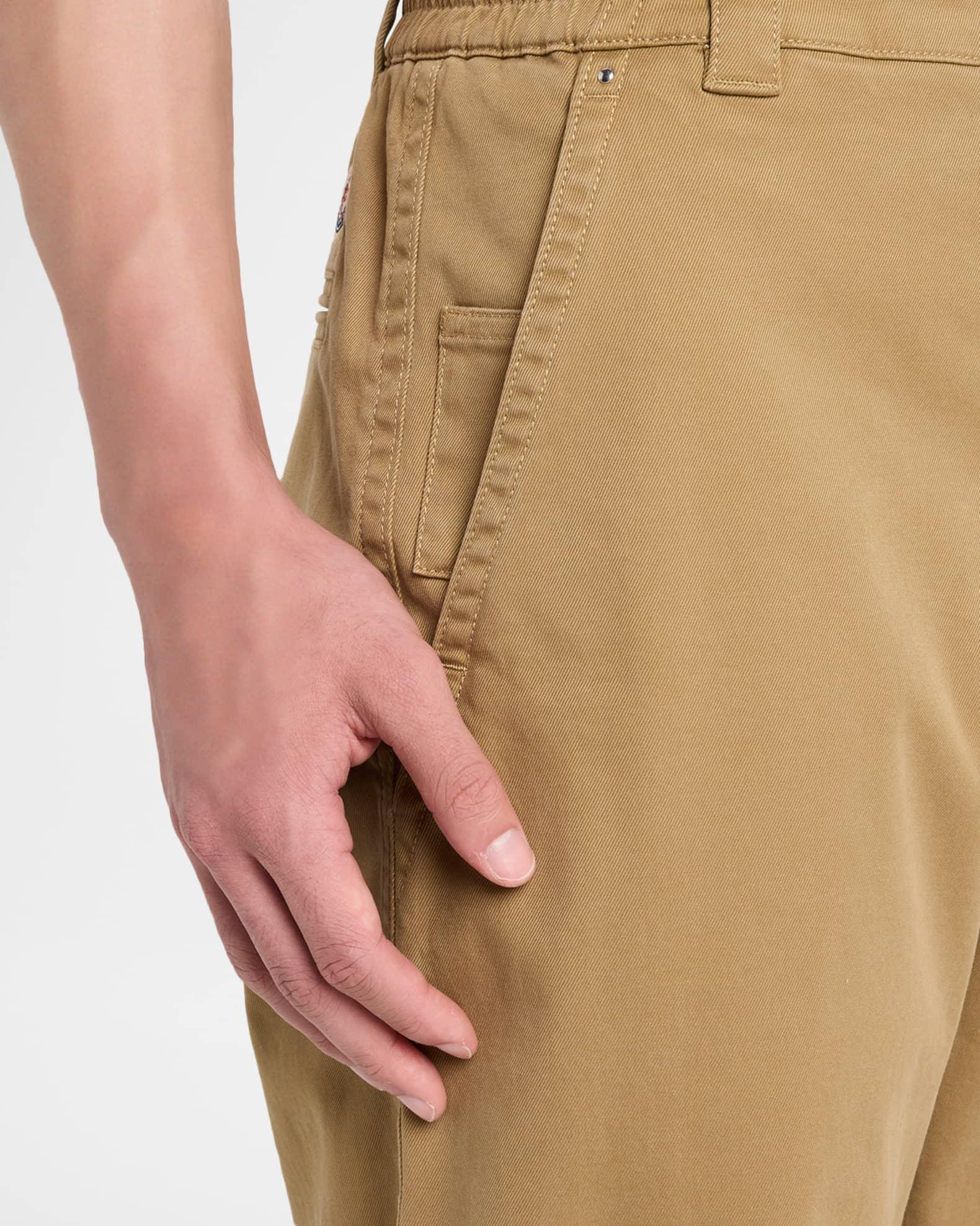 Men's Archive Tan Stretch Jogger Trousers Product Image