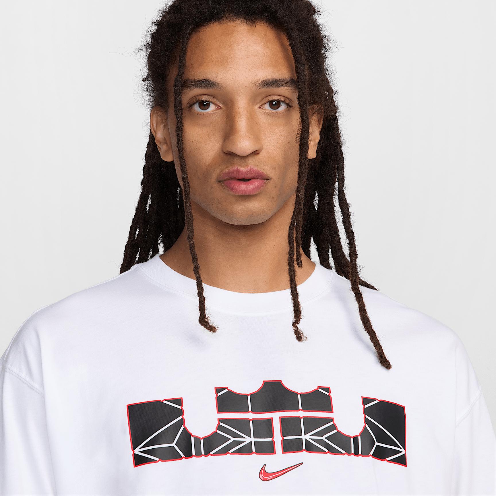 LeBron Men's Max90 Long-Sleeve Basketball T-Shirt Product Image