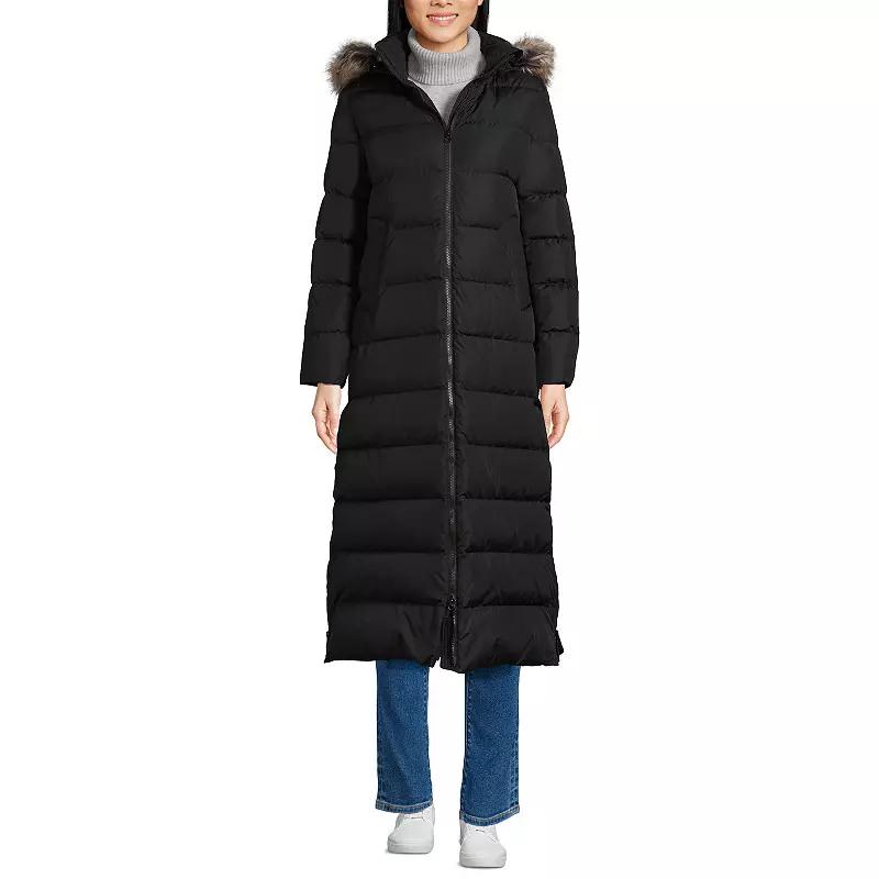 Petite Lands' End Wide Channel 600 Down Puffer Long Maxi Coat, Women's,  Product Image