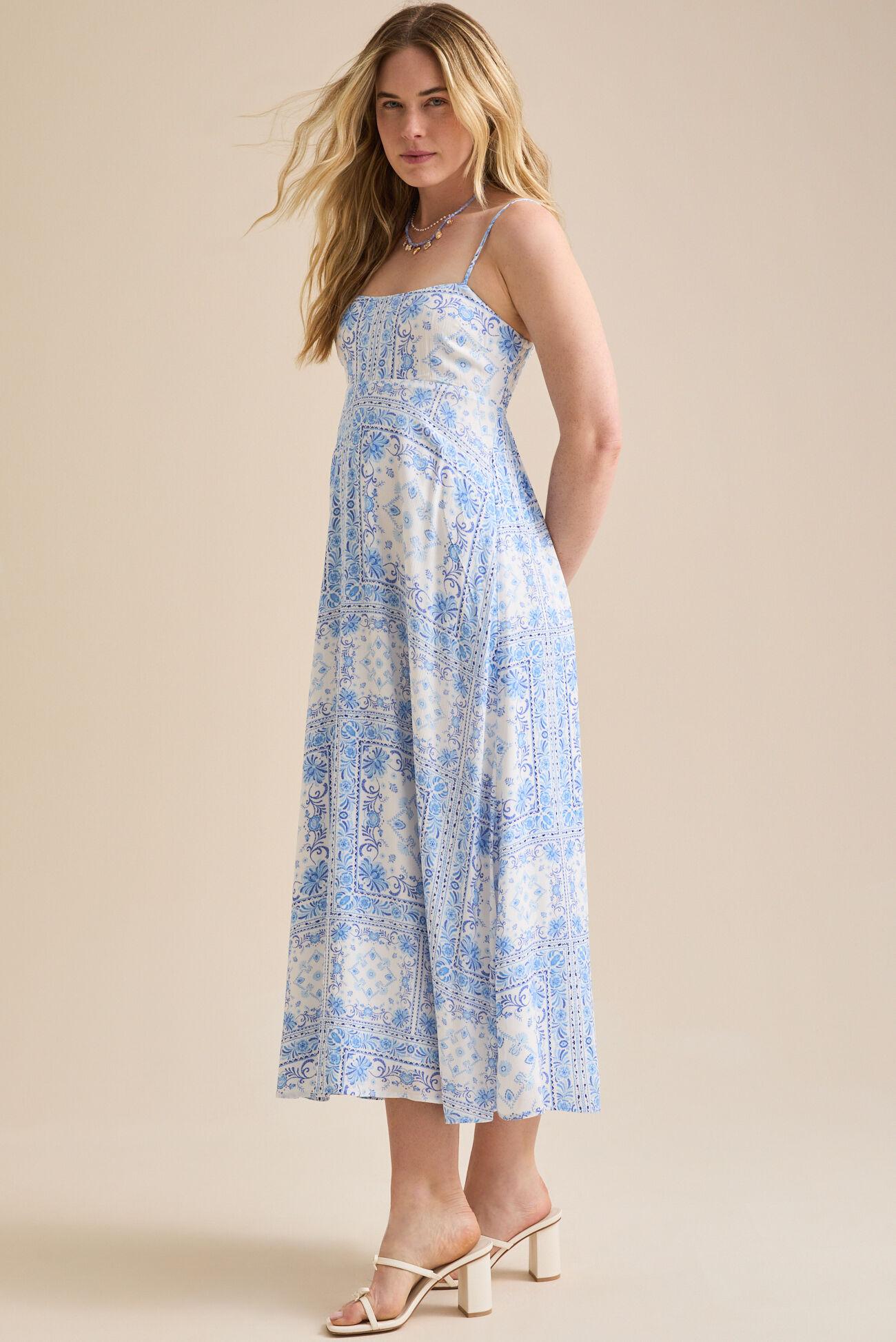 Fabi Floral Maxi Dress Product Image