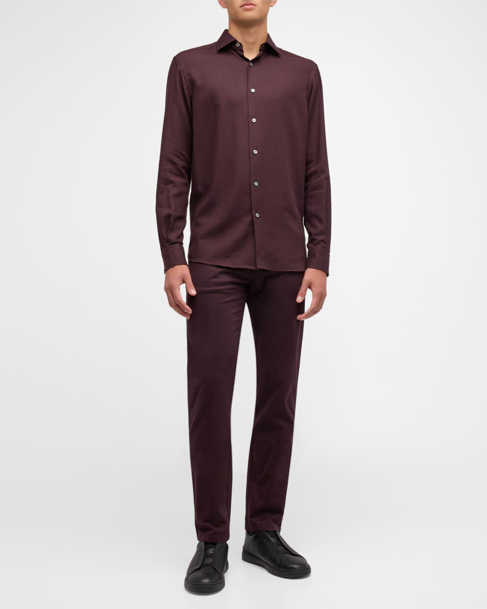 Men's Cashco Cotton and Cashmere Sport Shirt Product Image
