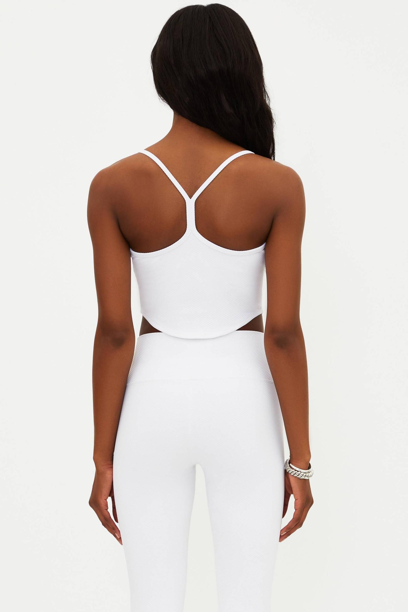 Joelle Top White Waffle Product Image