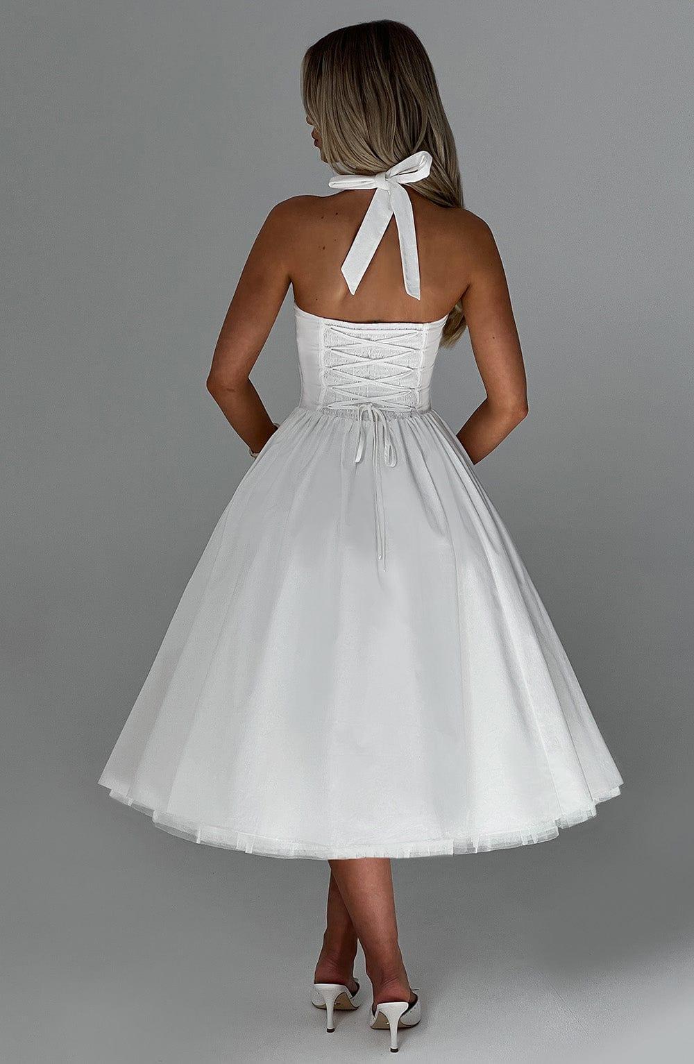 Cressida Midi Dress - Ivory Product Image