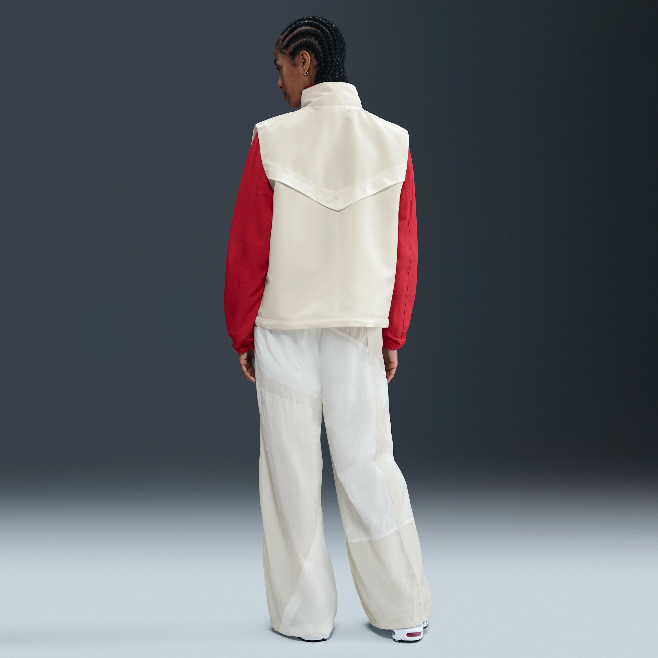 Womens Nike Sportswear Windrunner Shine Vest | HV2472-010 Product Image