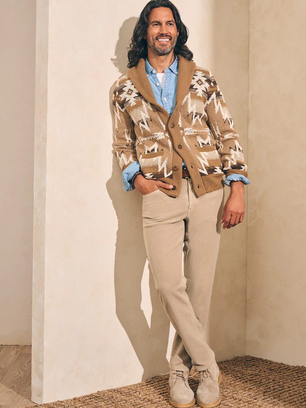 Stretch Terry 5-Pocket Pant Product Image