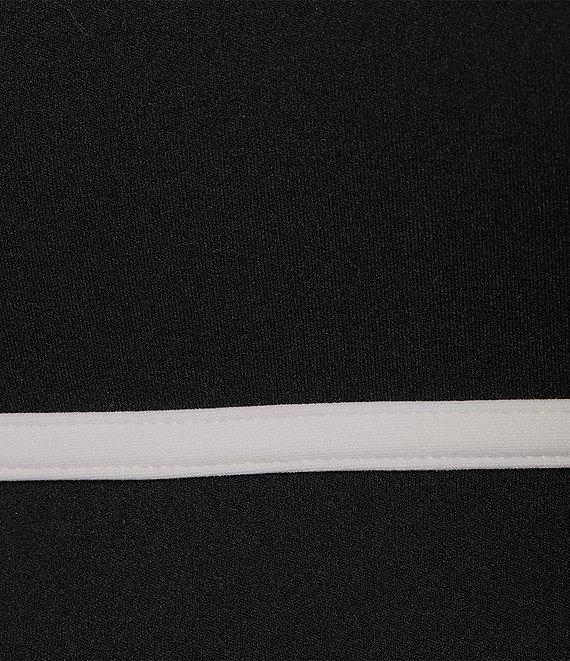 Antonio Melani Active Action Long Line Medium Impact Contrast Trim Coordinating Sports Bra Product Image