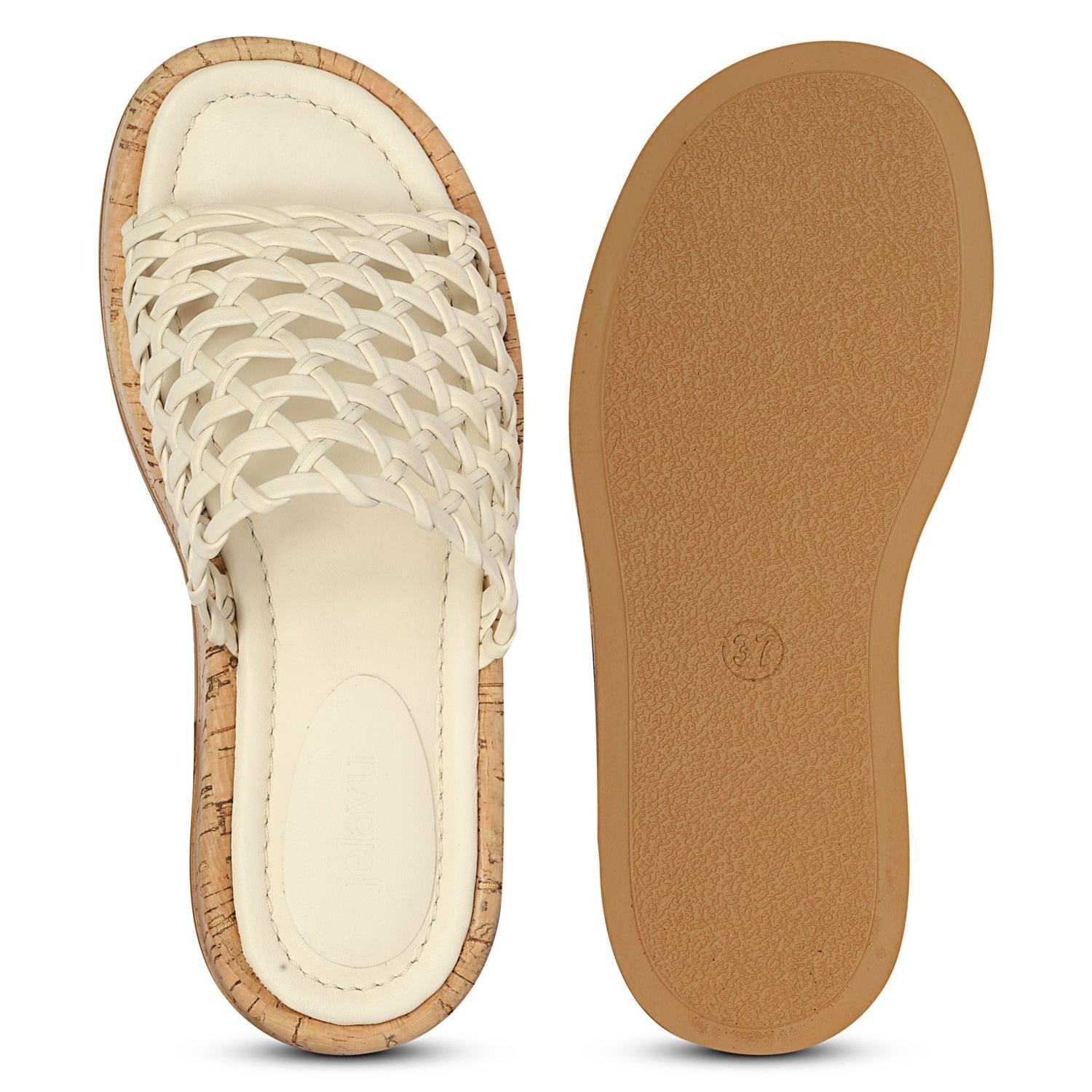 Cloud - Ivory Sandals Product Image