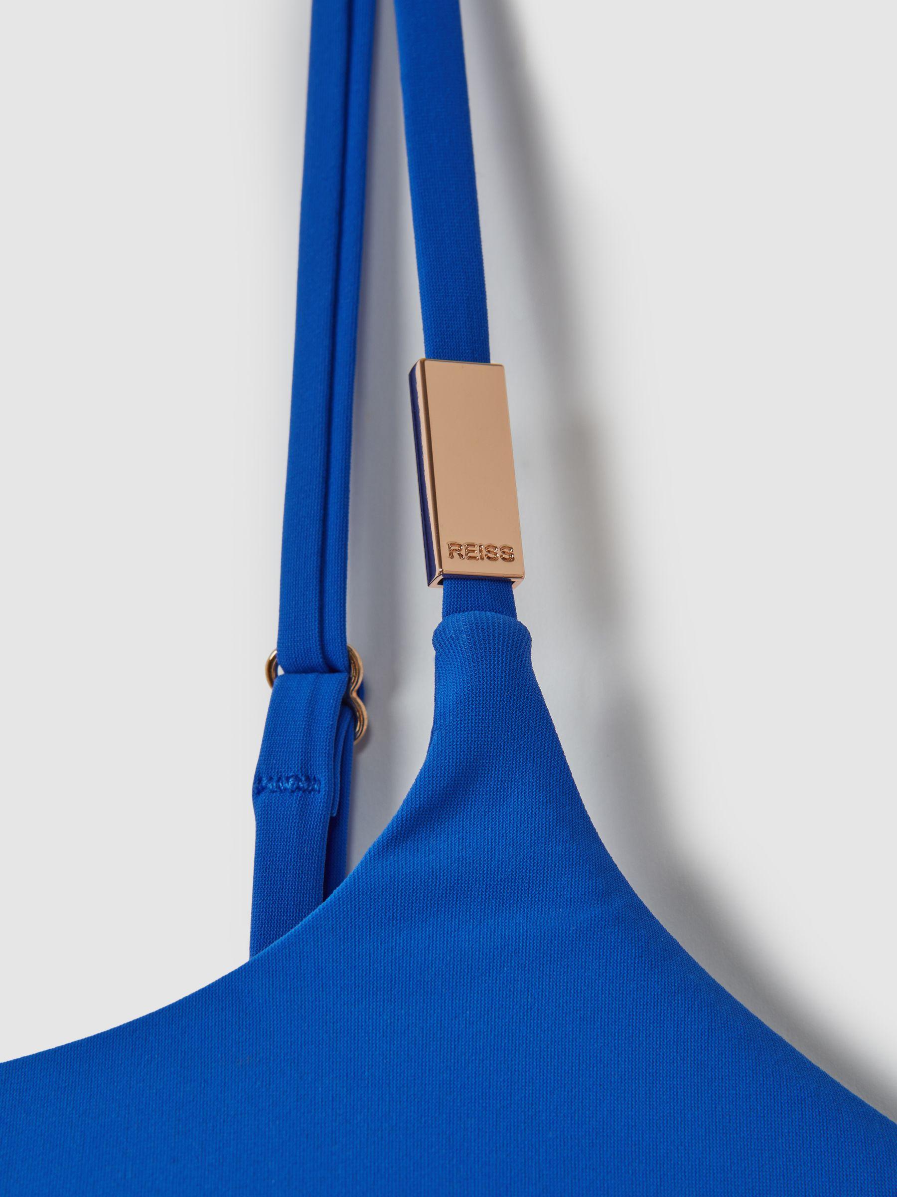 Bandeau Bikini Top in Cobalt Blue Product Image