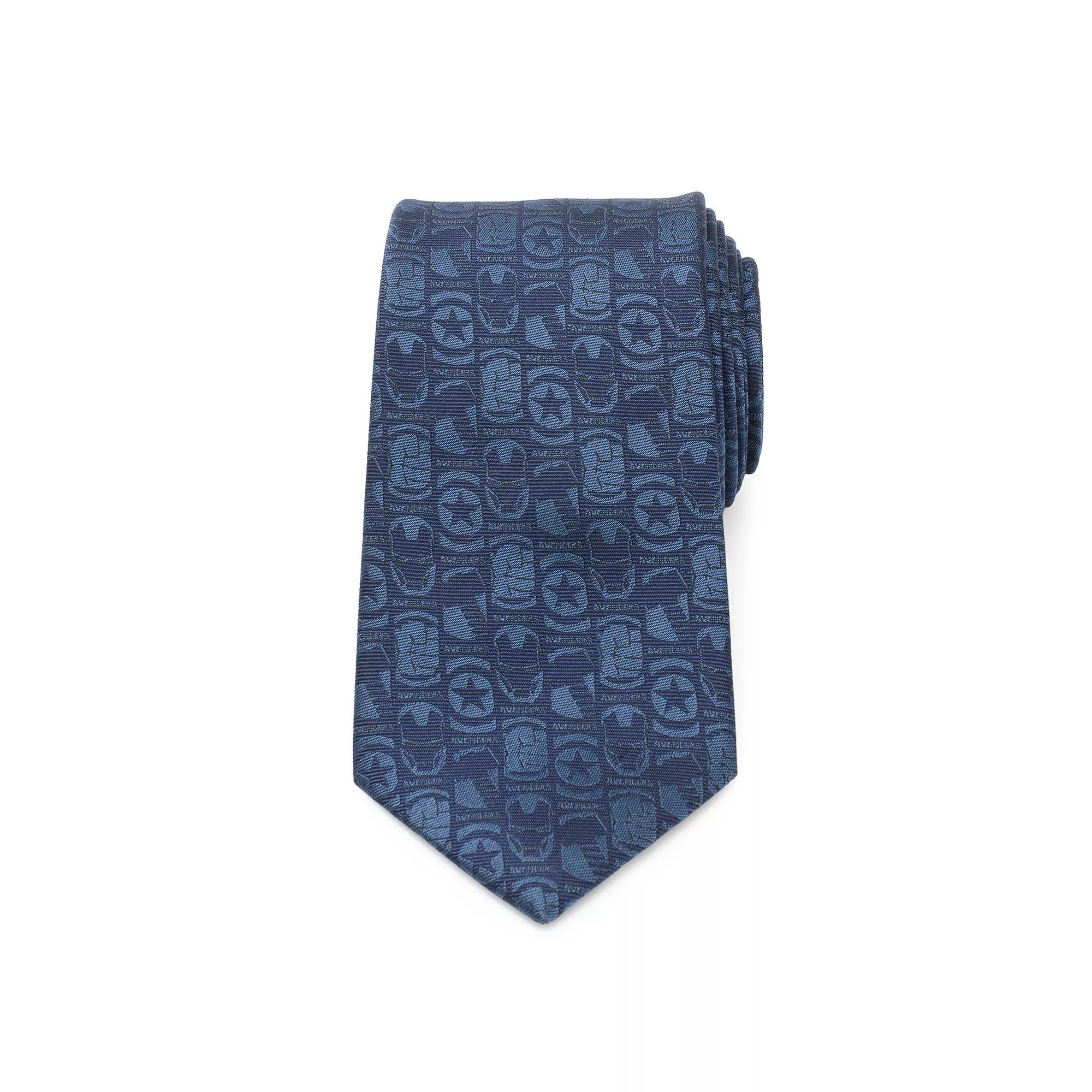 Men's Marvel Characters Tie, Avengers Blue Product Image