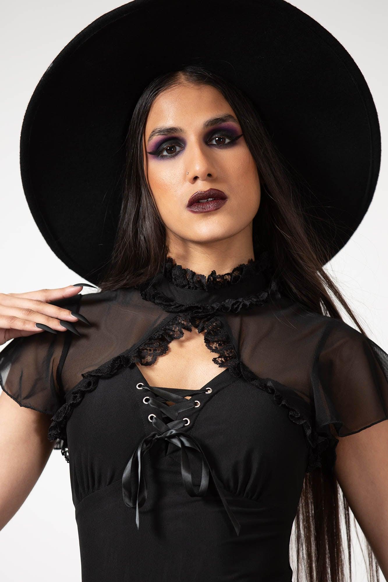 Hauntilda Keyhole Dress Female Product Image