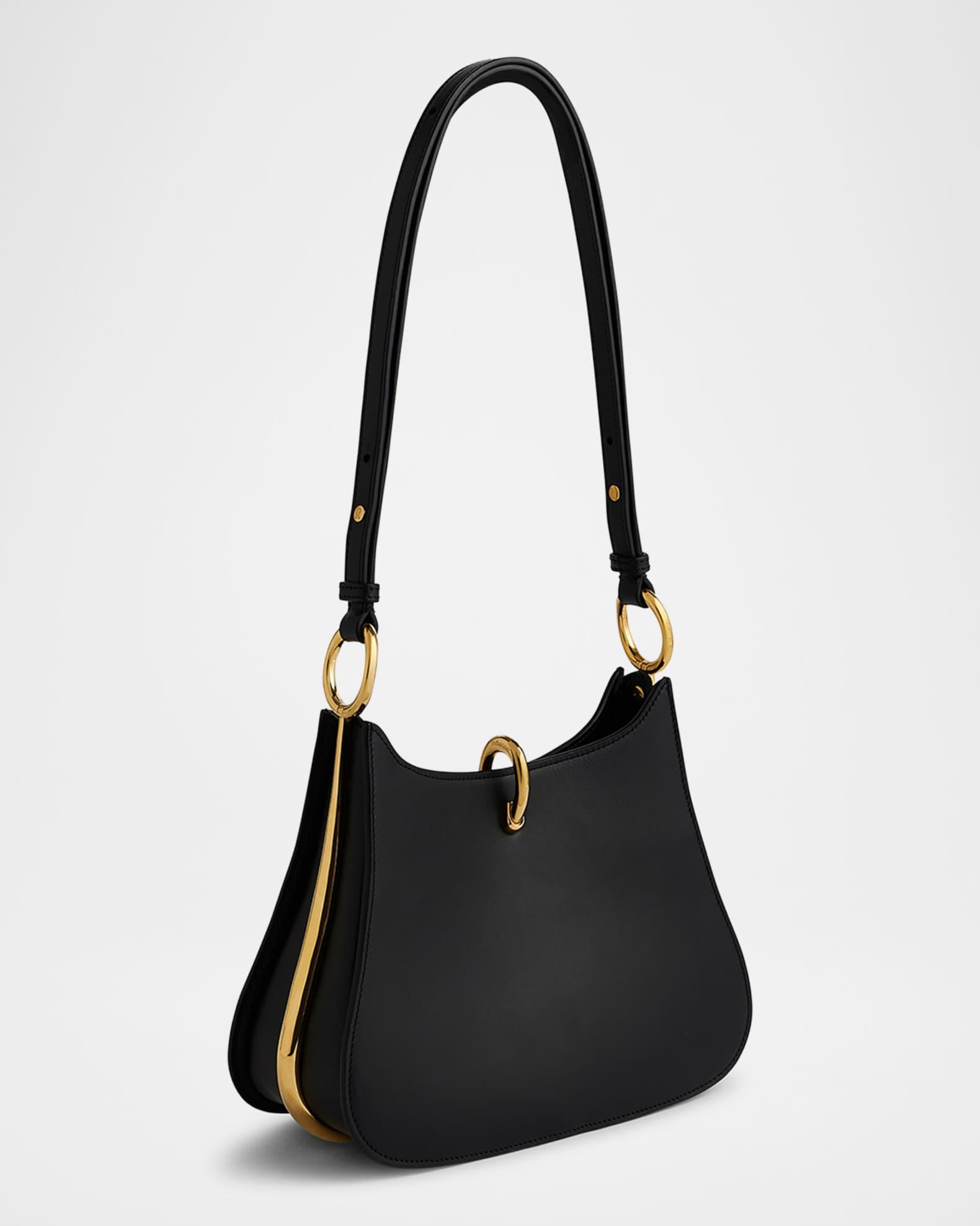 Sac A Main Leather Ring Small Shoulder Bag Product Image