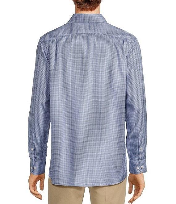 Hart Schaffner Marx State Street Essentials Long Sleeve Spread Collar Non-Iron Houndstooth Sport Shirt Product Image