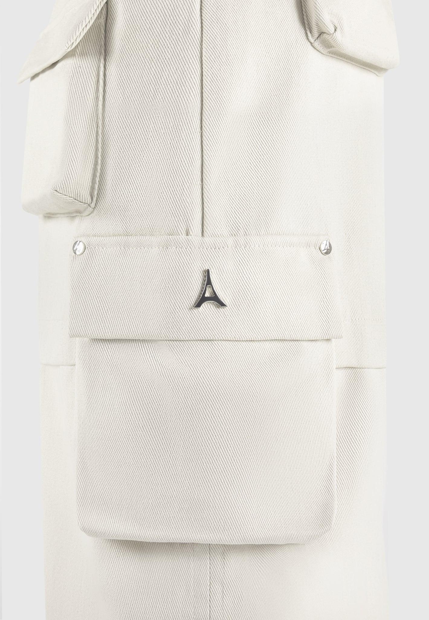 Cargo Midaxi Skirt - Beige Female Product Image