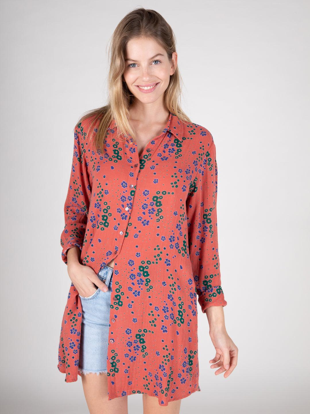 Georgia Shirt Dress Product Image