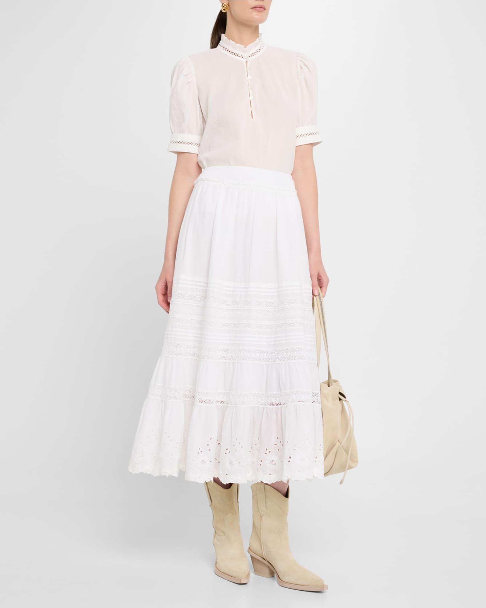 The Ruffle Collar Top Product Image