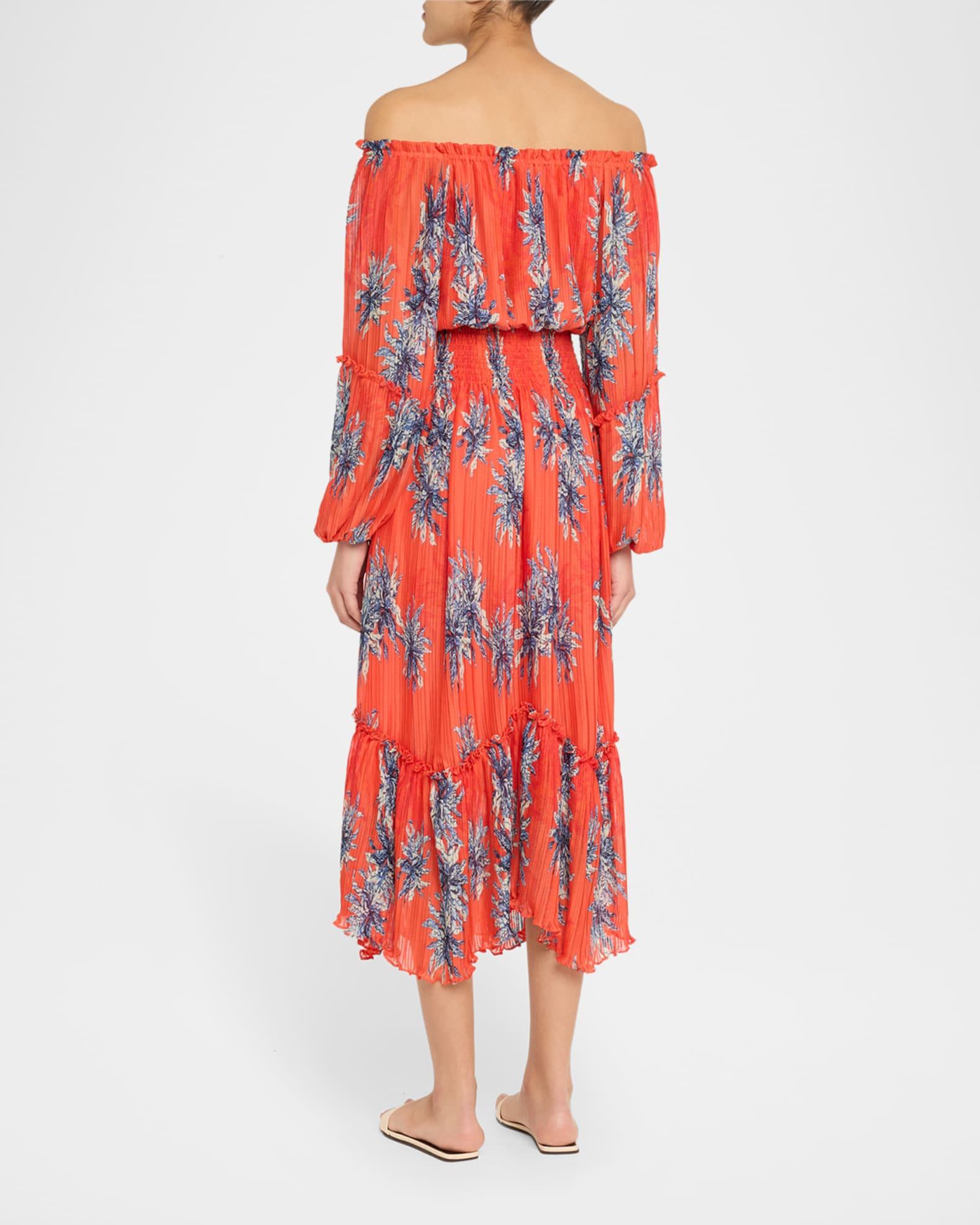 Alyce Off-Shoulder Midi Dress Product Image