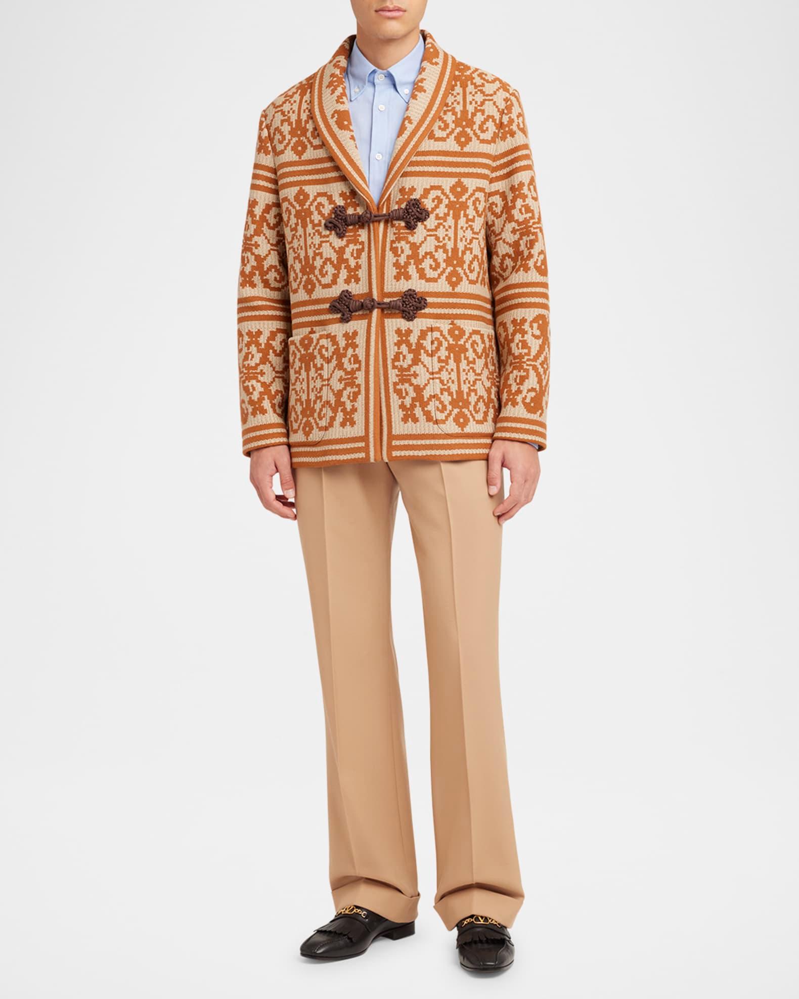 Men's Leather VLogo-Bit Loafers Product Image