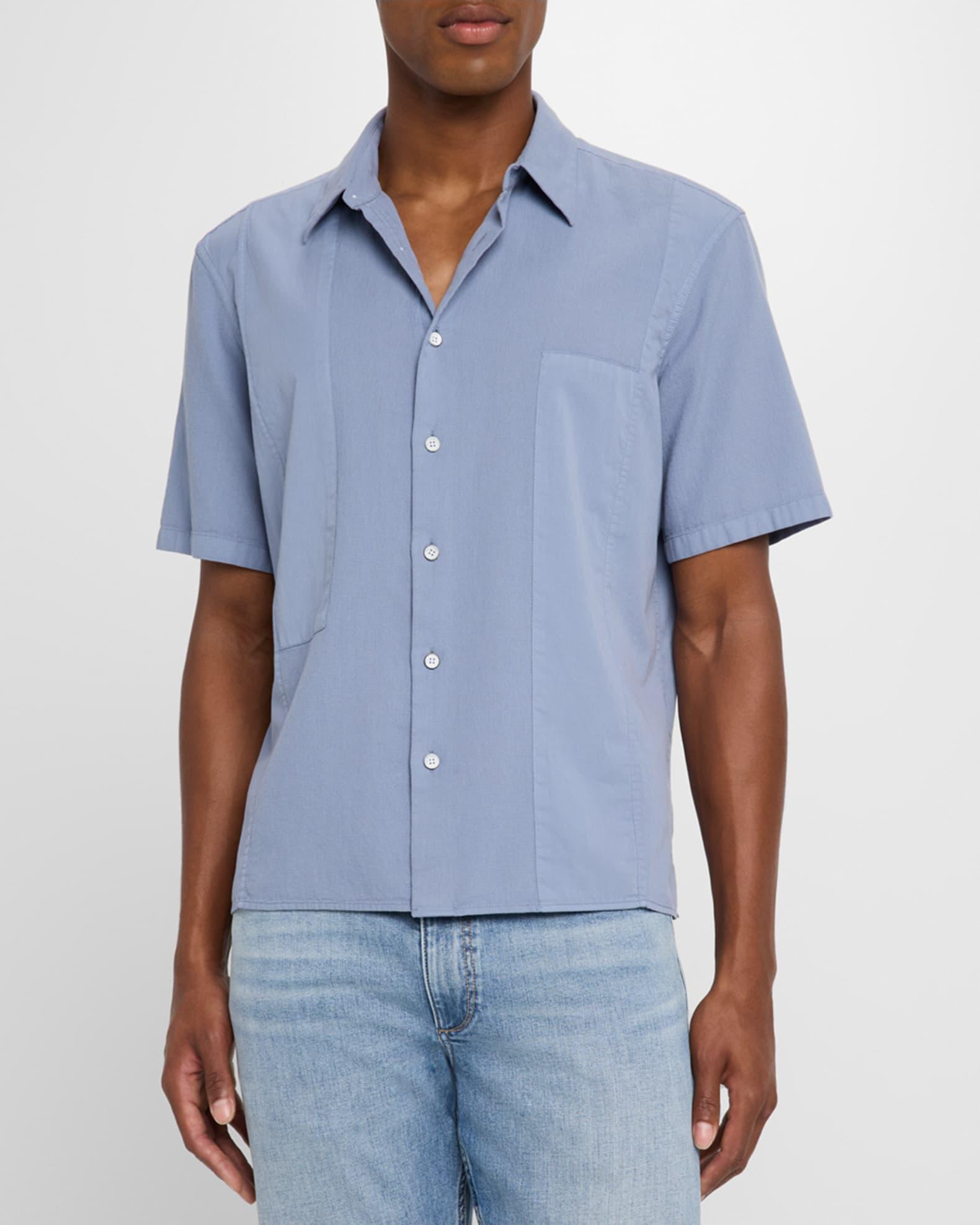 Men's Dalton Patchwork Sport Shirt Product Image