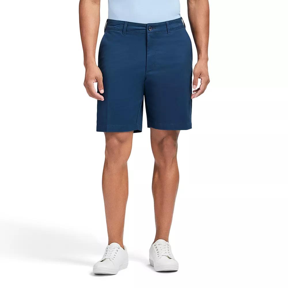 Men's IZOD Saltwater 9.5-Inch Flat Front Chino Short,  Product Image