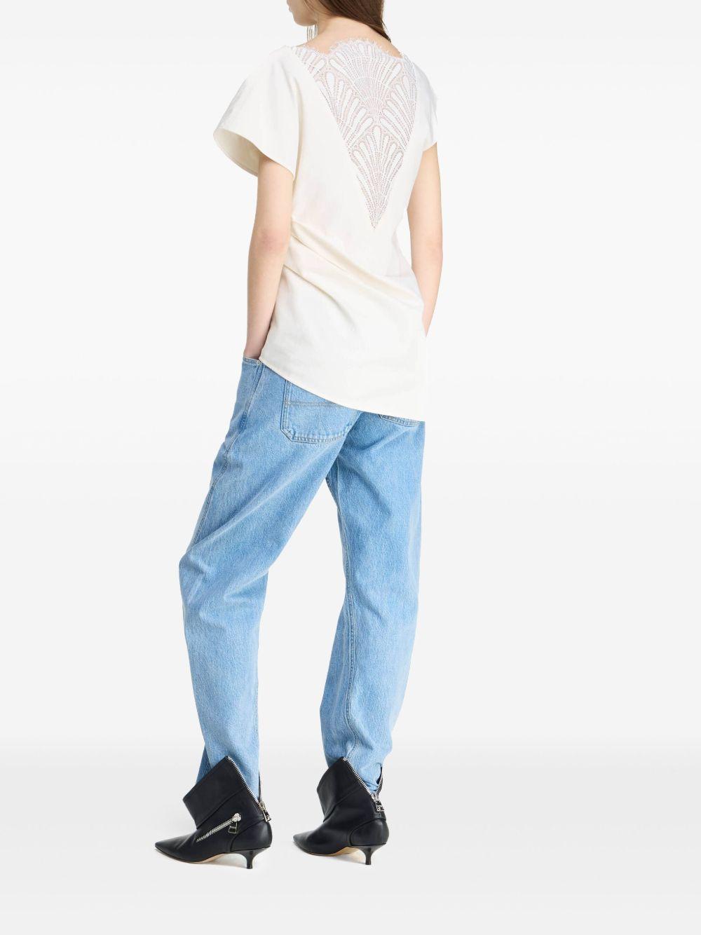 asymmetric draped top Product Image