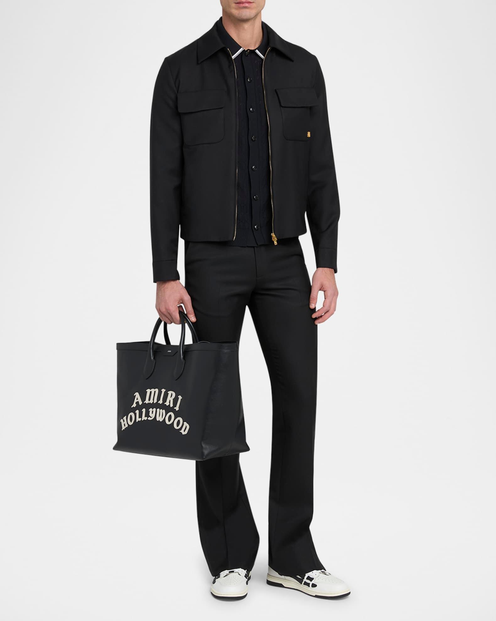 Men's Amiri Hollywood Leather Tote Bag Product Image