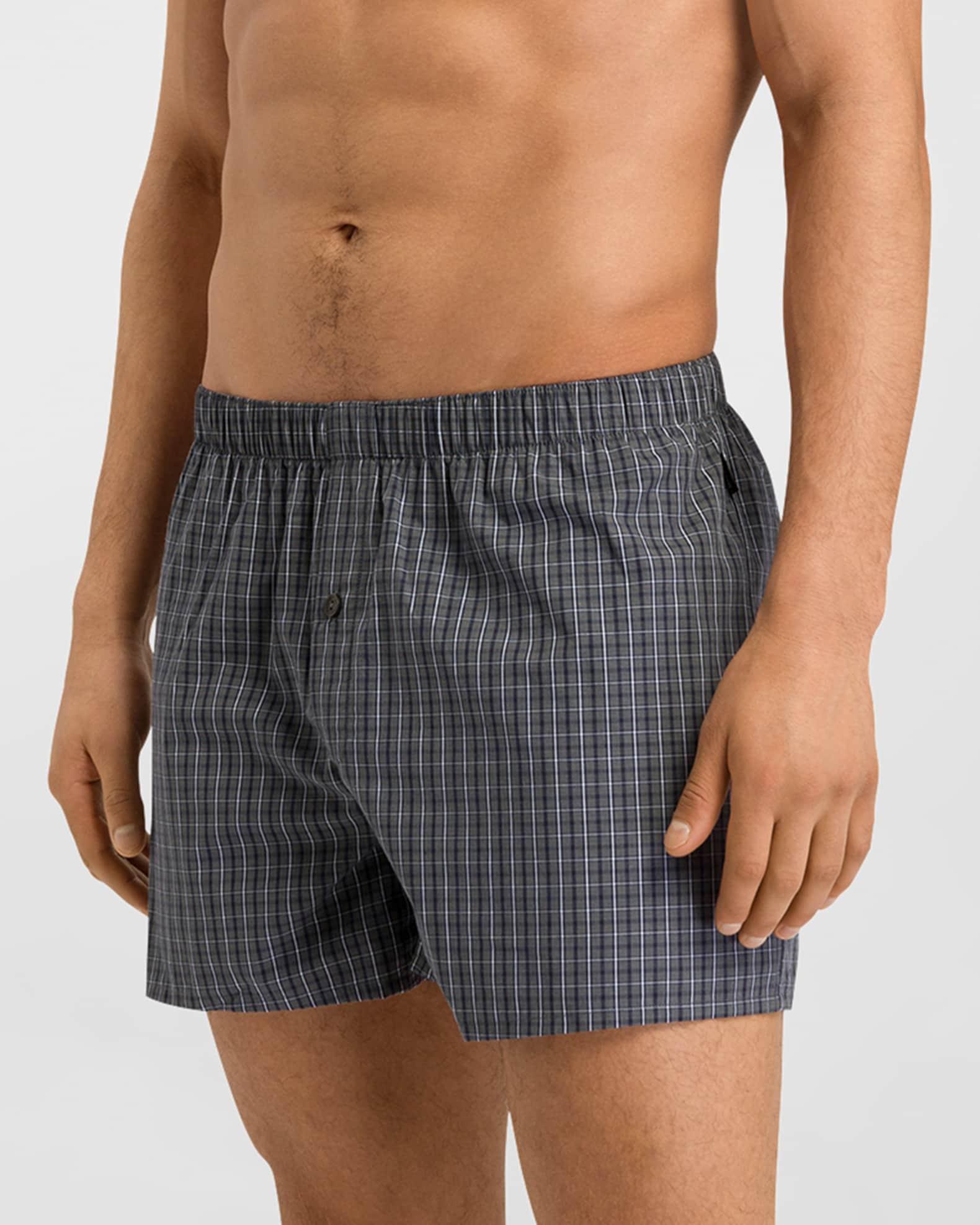 Men's Fancy Woven Cotton Boxers Product Image