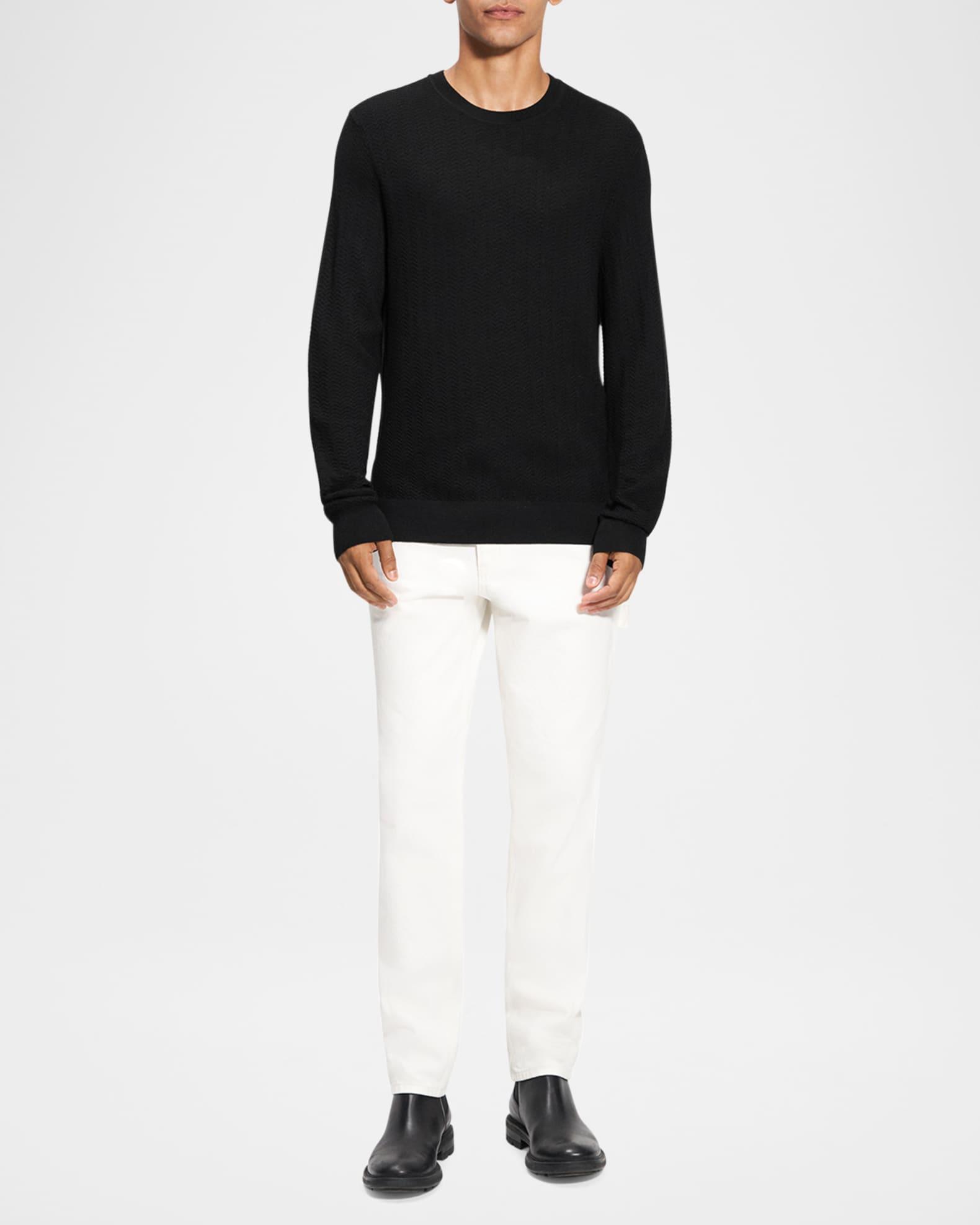 Men's Merino Wool Crewneck Sweater Product Image