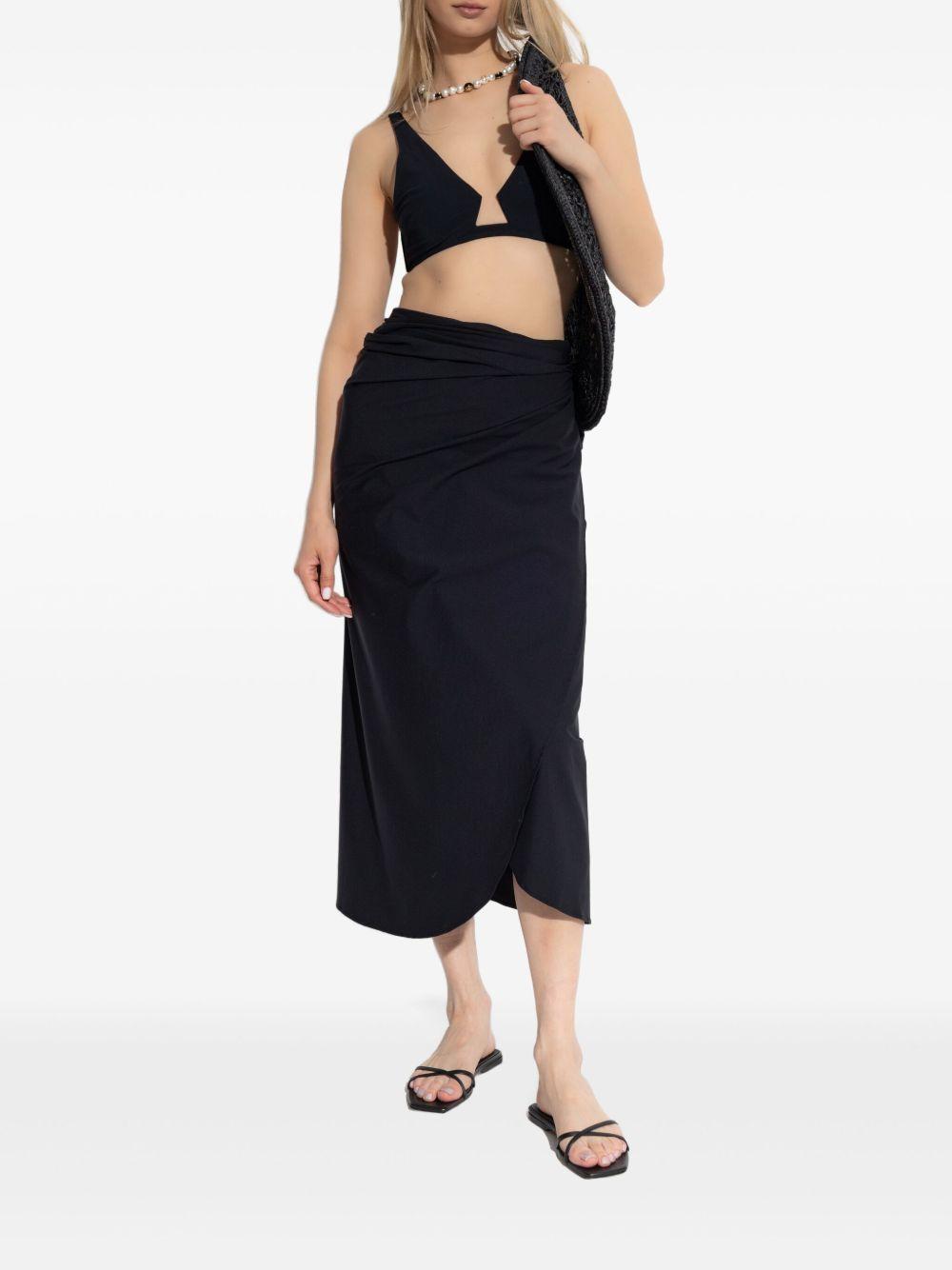 ruched midi skirt Product Image