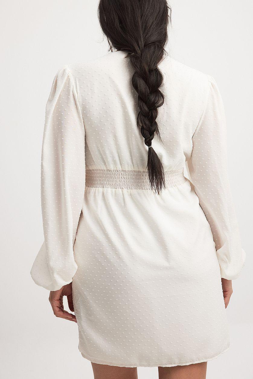 Dobby Dot Chiffon Dress Product Image