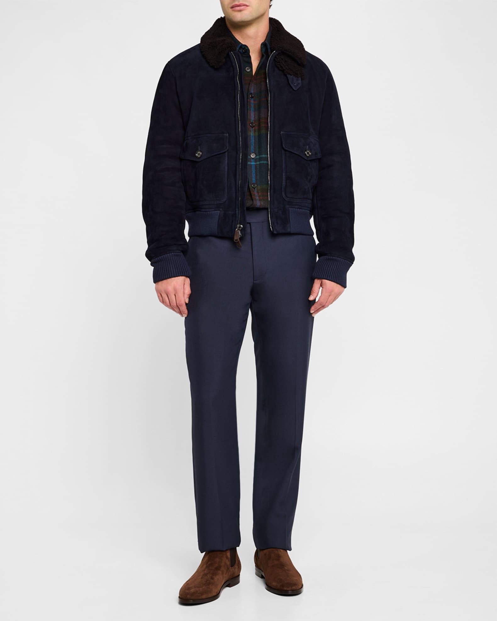 Men's Grantly Suede Mid-Cut Chelsea Boots Product Image