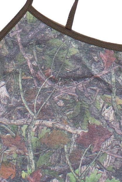 Printed Woodland Camo Ringer Cami Product Image