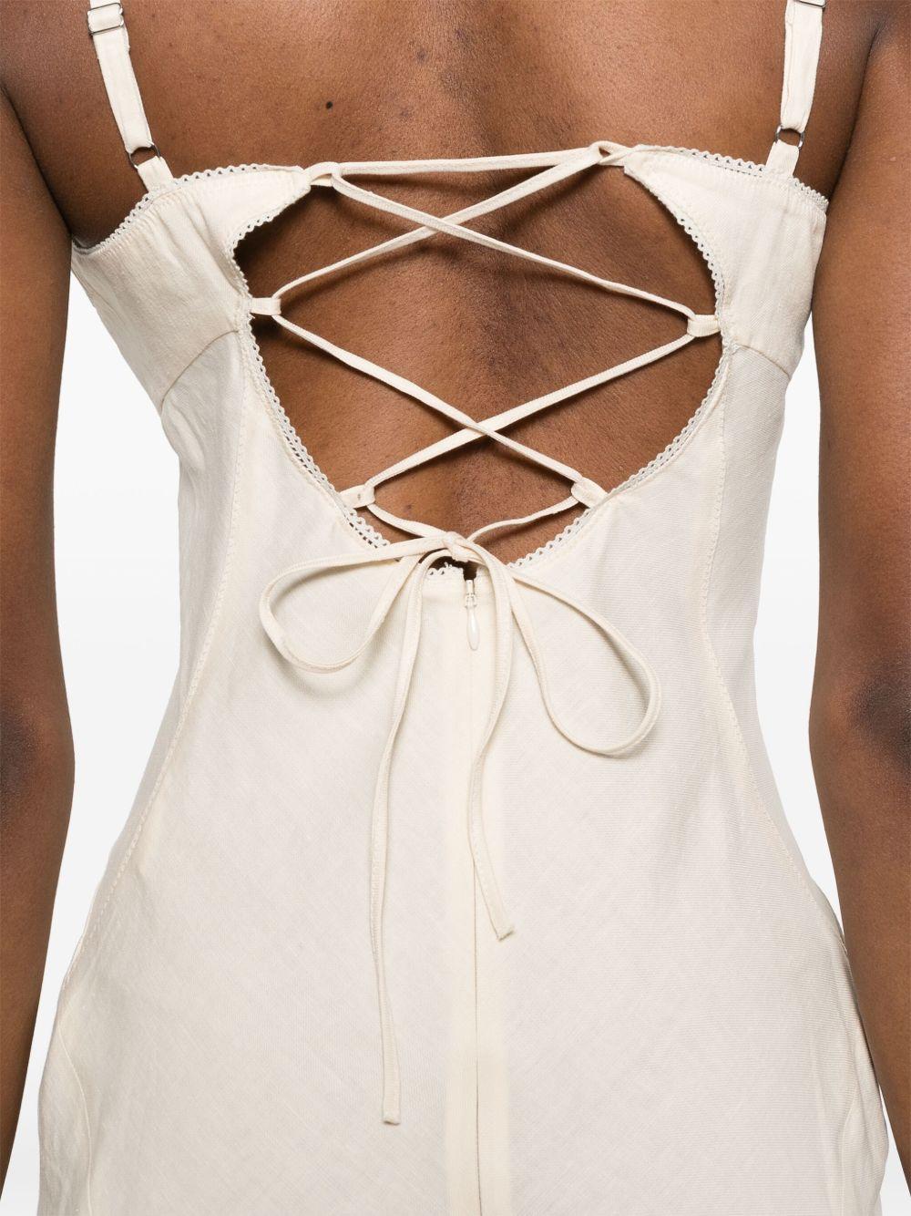 strap-detail maxi dress Product Image