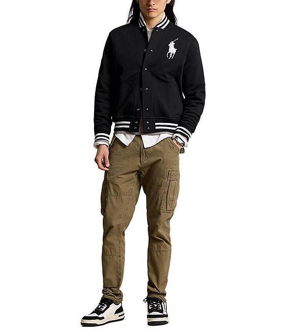 Polo Ralph Lauren Big Pony Fleece Baseball Jacket Product Image