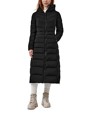 Womens Clair Quilted Nylon Long Coat Product Image