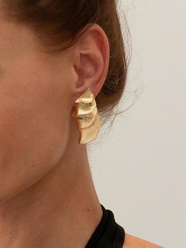 Normcore Geometric Drop Earrings Product Image