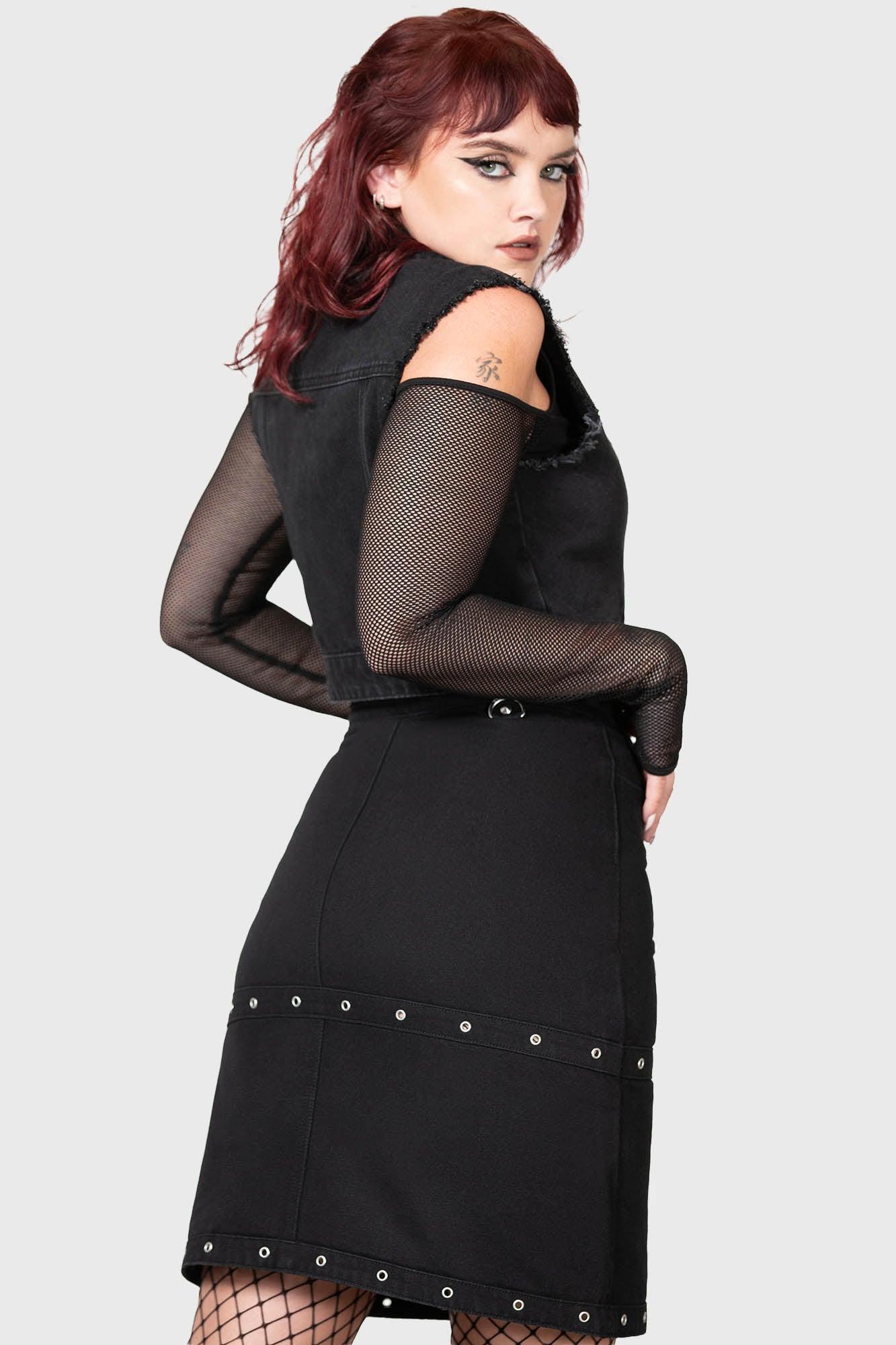 Punktured Skirt Female Product Image