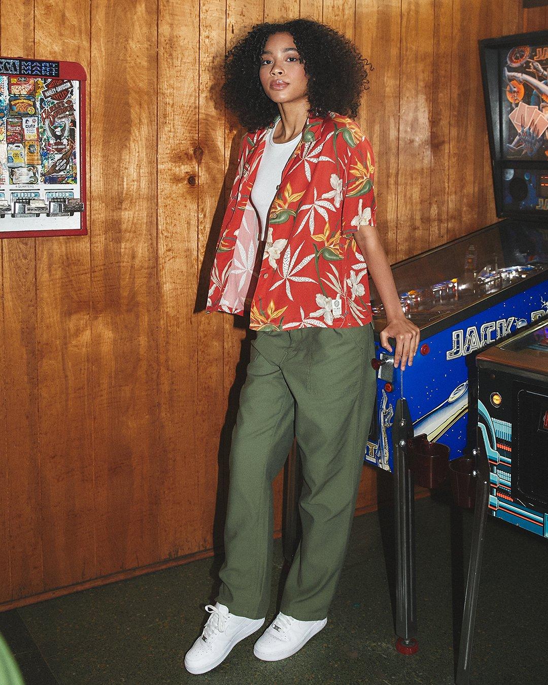 Radiant Shirt - Orange Rust Product Image